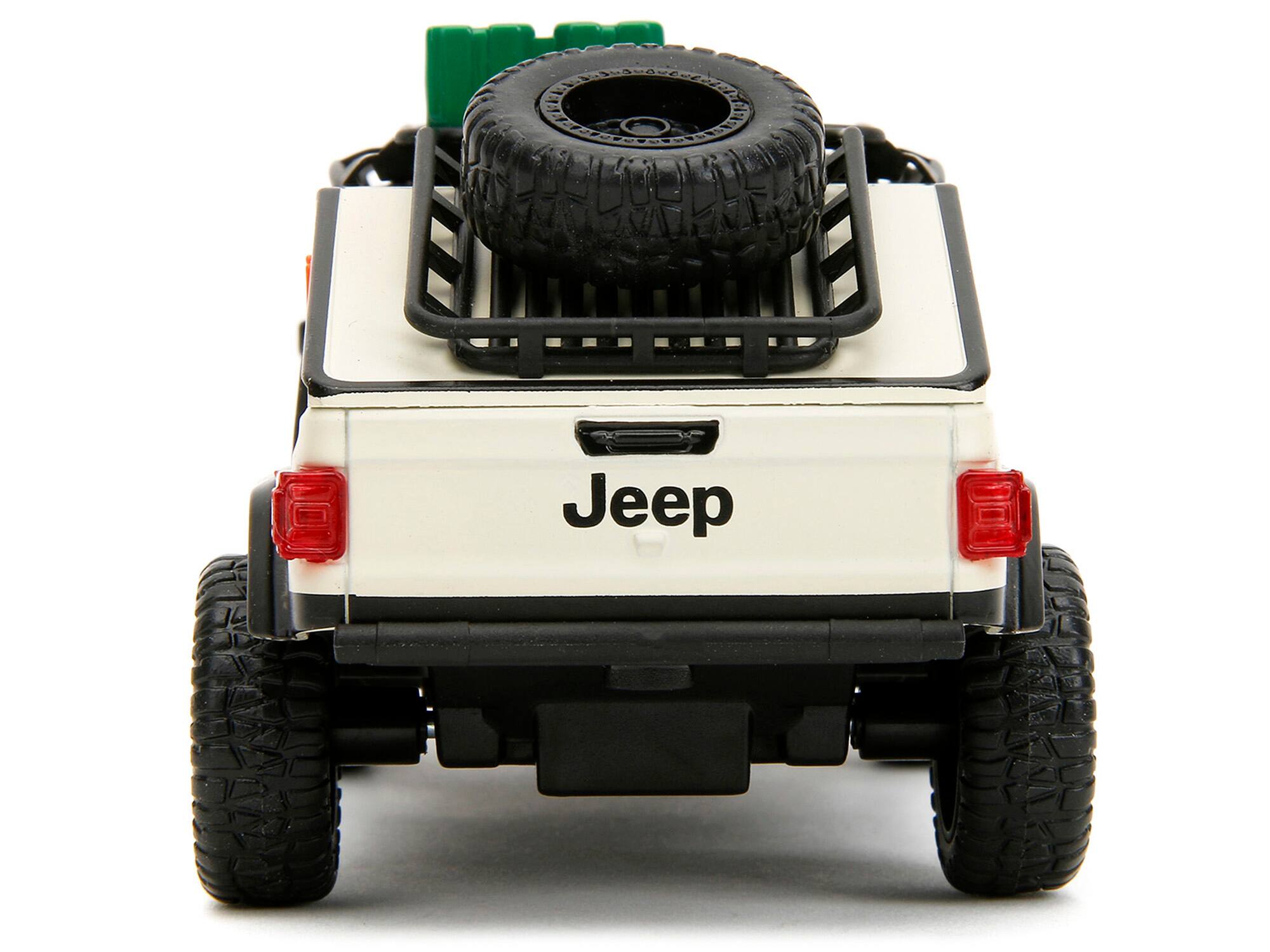 Alt View 5. Jada Toys - Jurassic World: Dominion - 1:32 '20 Jeep Gladiator Die-Cast Car   - COLLECTIBLES - Multicolor.