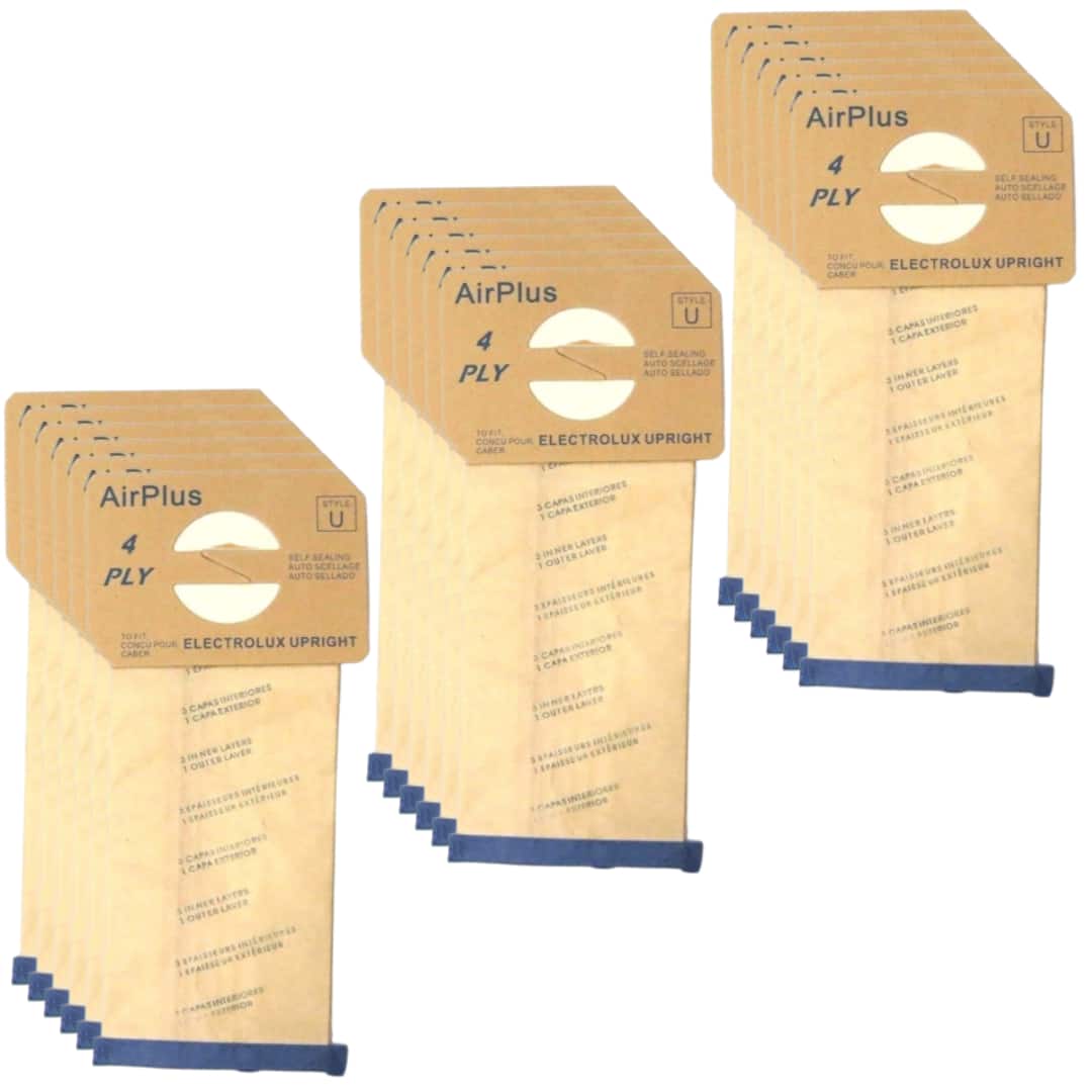 EnviroCare - 18 Pack Bags for Upright Vacuum Cleaner STYLE U – Part 138FPC