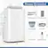 Window Kit Included
10 COSTWAY Window Panel Air Exhaust Hose
30" Hose Outlet Hose Inlet
Drain Hose Remote Control
17" 20"
