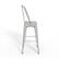 Alt View Zoom 14. Simpli Home - Fletcher Metal Bar Stool (Set of 2) - White.
