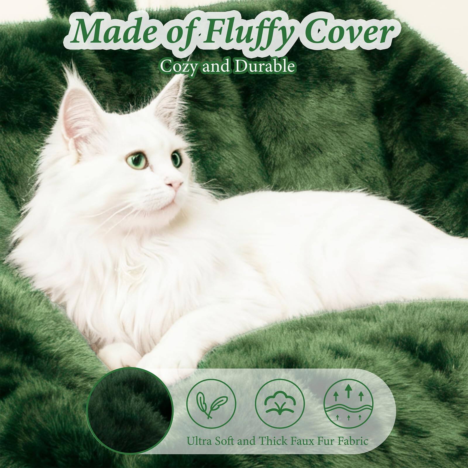 Made of Fluffy Cover  
Cozy and Durable  

Ultra Soft and Thick Faux Fur Fabric