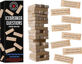 North American Weekend Association - IceBreaker Questions - Tumbling Tower Game™