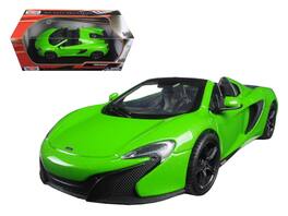 McLaren 650S Spider 1/24 Diecast Model Car by Motormax - Green
