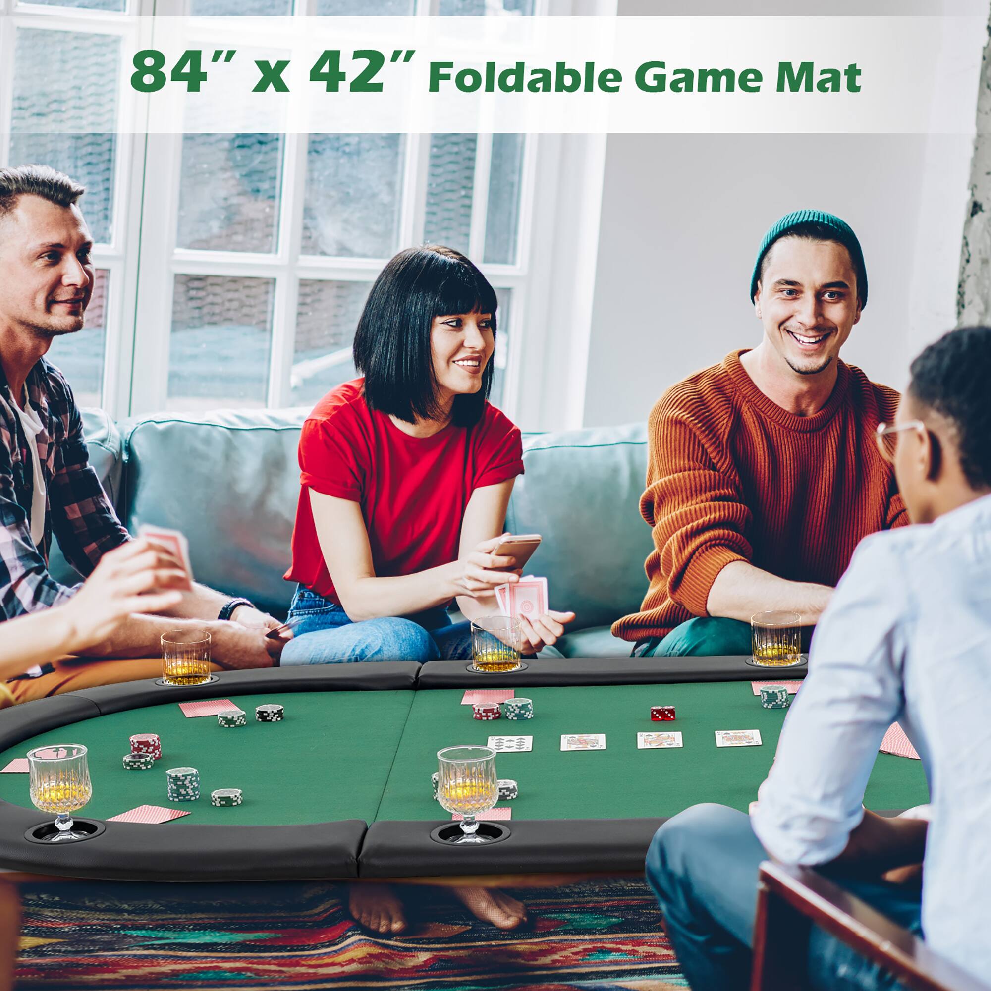 84" x 42" Foldable Game Mat