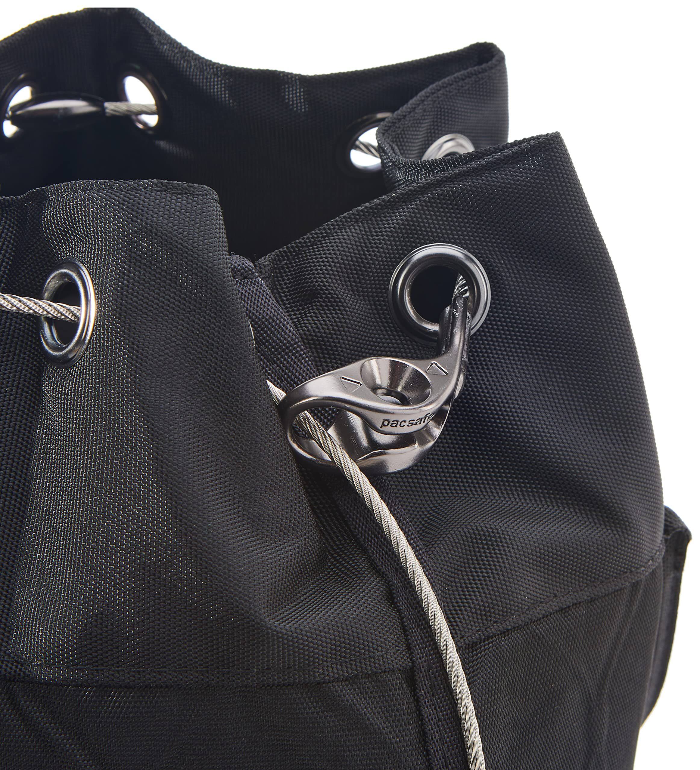 Back. Pacsafe - Pacsafe ,  Travelsafe 12L GII Portable safe  ,  Black - Black.