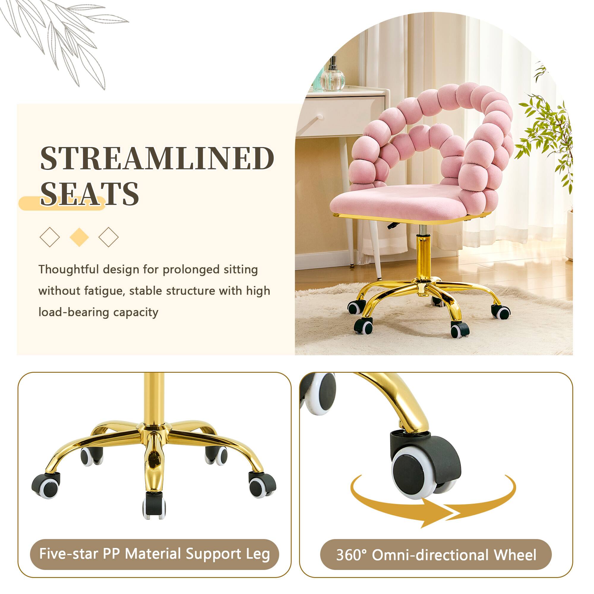 STREAMLINED SEATS

Thoughtful design for prolonged sitting without fatigue, stable structure with high load-bearing capacity

Five-star PP Material Support Leg

360° Omni-directional Wheel