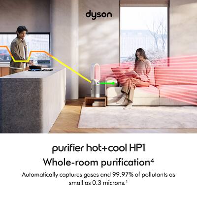 Dyson Purifier Hot+Cool HP1 Exclusive White/Silver 544800-01 Dyson Purifier Hot+Cool HP1 Exclusive White/Silver 544800-01