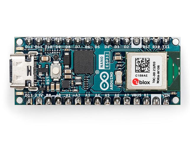 Arduino - ABX00083 Nano ESP32 w/ headers ESP32-S3,USB-C, Wi-Fi,Bluetooth,HID Support price history on PriceWatchPro