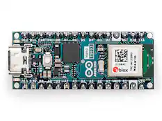 D12 D11 D10 D9 D8 D7 D6 D5 D4 D3 D2 D13 3.3V B0 A0 A1 A2 A3 A4 A5 A6 A7 VBUS B1 VIN
NANO ESP32
ARDUINO
u-blox
C159AE
10C-00 NORA-W106
23/03
FST RX0 TX1