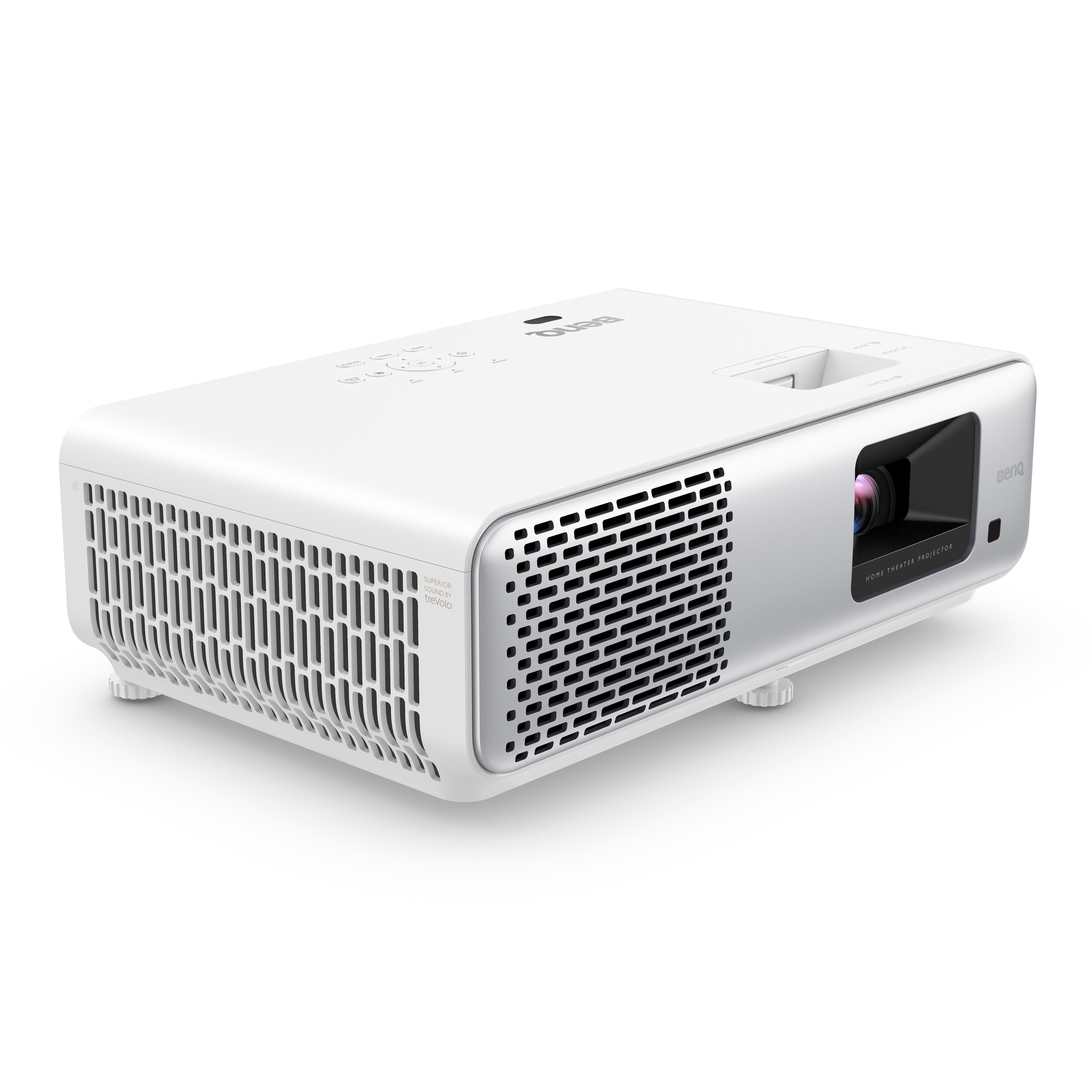 Alt View 11. BenQ - HT2060 1080p HDR LED Home Theater Projector with Lens Shift & Low Latency - White.
