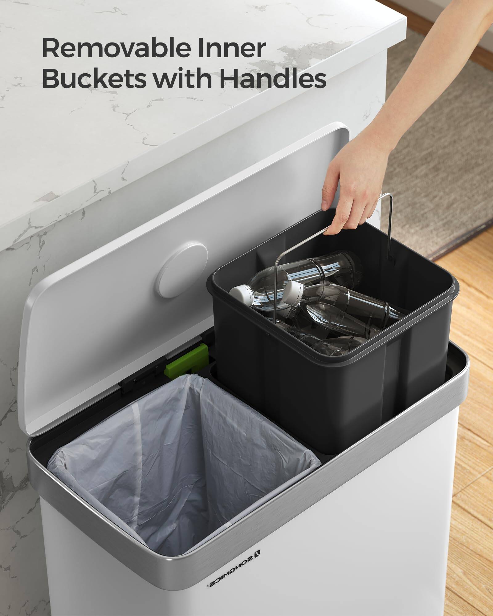 Removable Inner Buckets with Handles