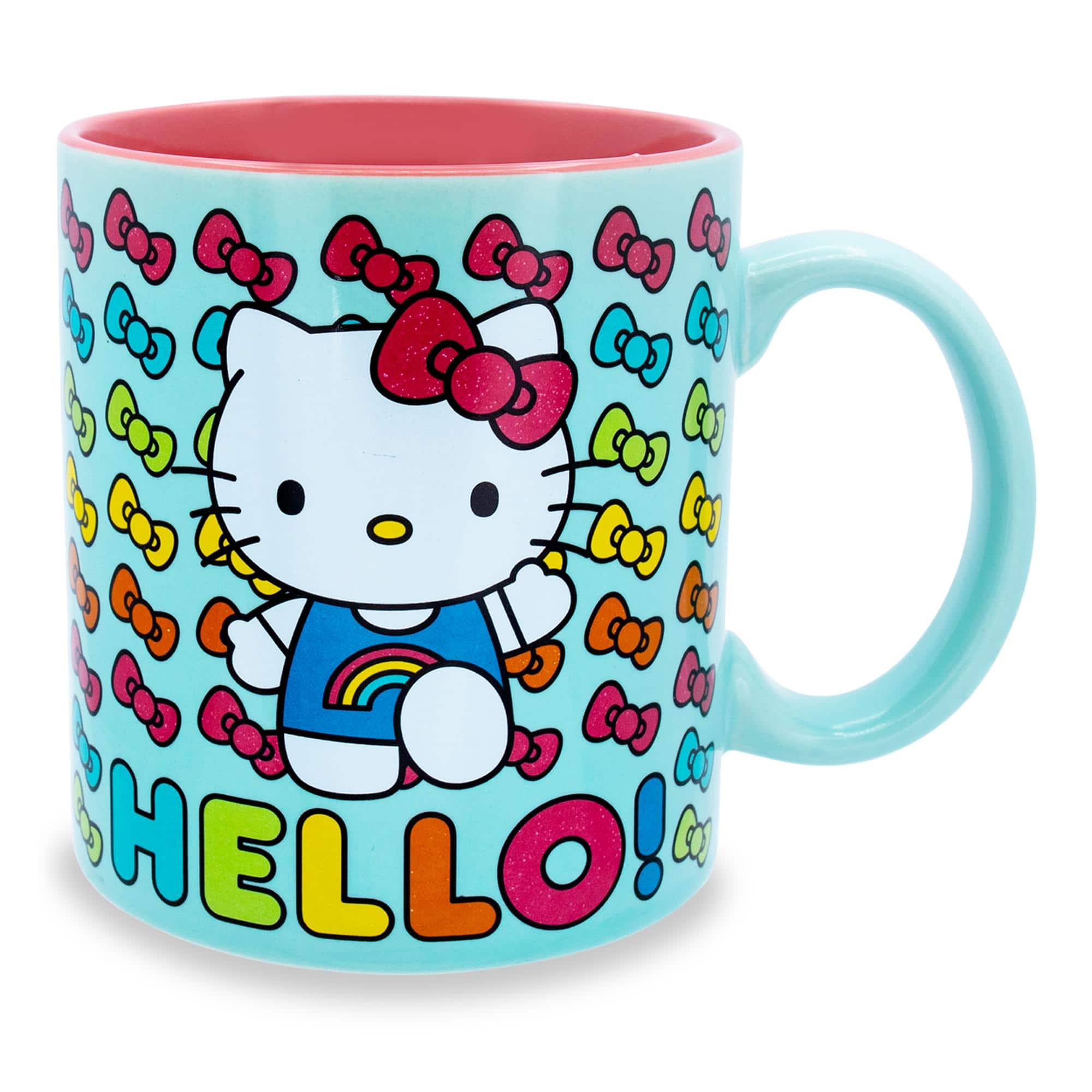 Silver Buffalo - Sanrio Hello Kitty Hello Rainbows Ceramic Mug | Holds 20 Ounces - Pink price history on PriceWatchPro