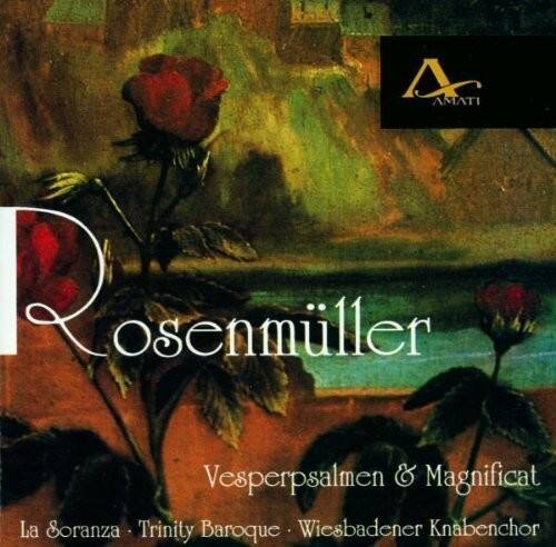 Rosenmuller / La Soranza / Trinity Baroque - Vesper Psalms & Magnificat   - COMPACT DISCS [CD] price history on PriceWatchPro