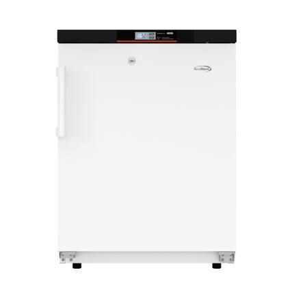 Front. Koolmore - 24 in. 4.5 cu. ft. Countertop Solid Door Medical Pharmacy Refrigerator With Multi-Level Emergency Alarms in White - White.