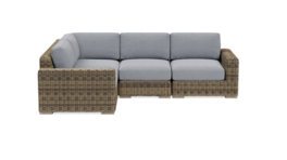 Yardbird® - Ludlow Large Sectional - Glacier