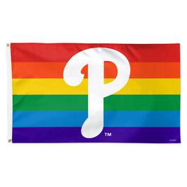 WinCraft - 3' x 5' Single-Sided Deluxe Team Pride Flag - Multicolor
