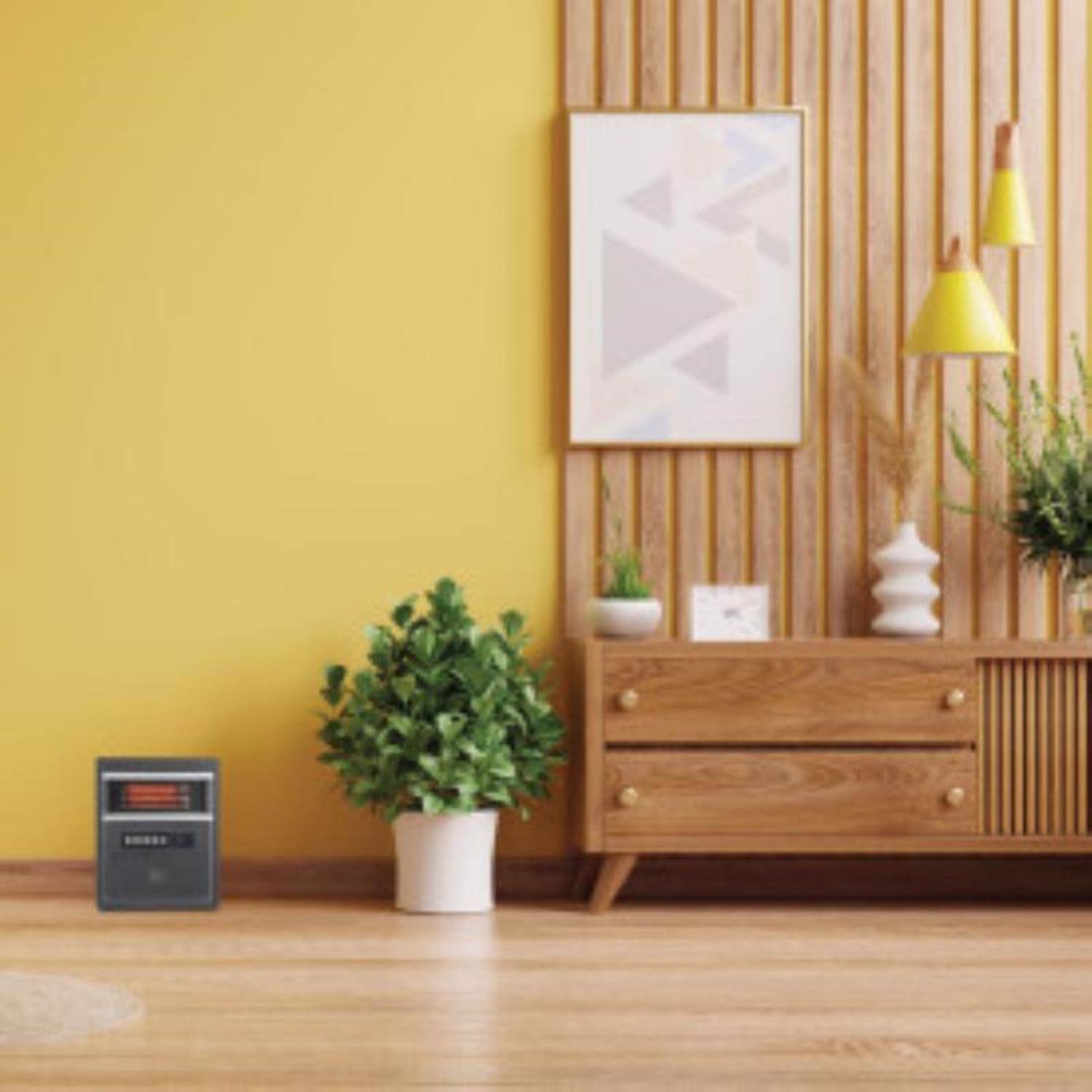 Left. Perfect Aire - Perfect Aire Electric Infrared Heater w/Remote.