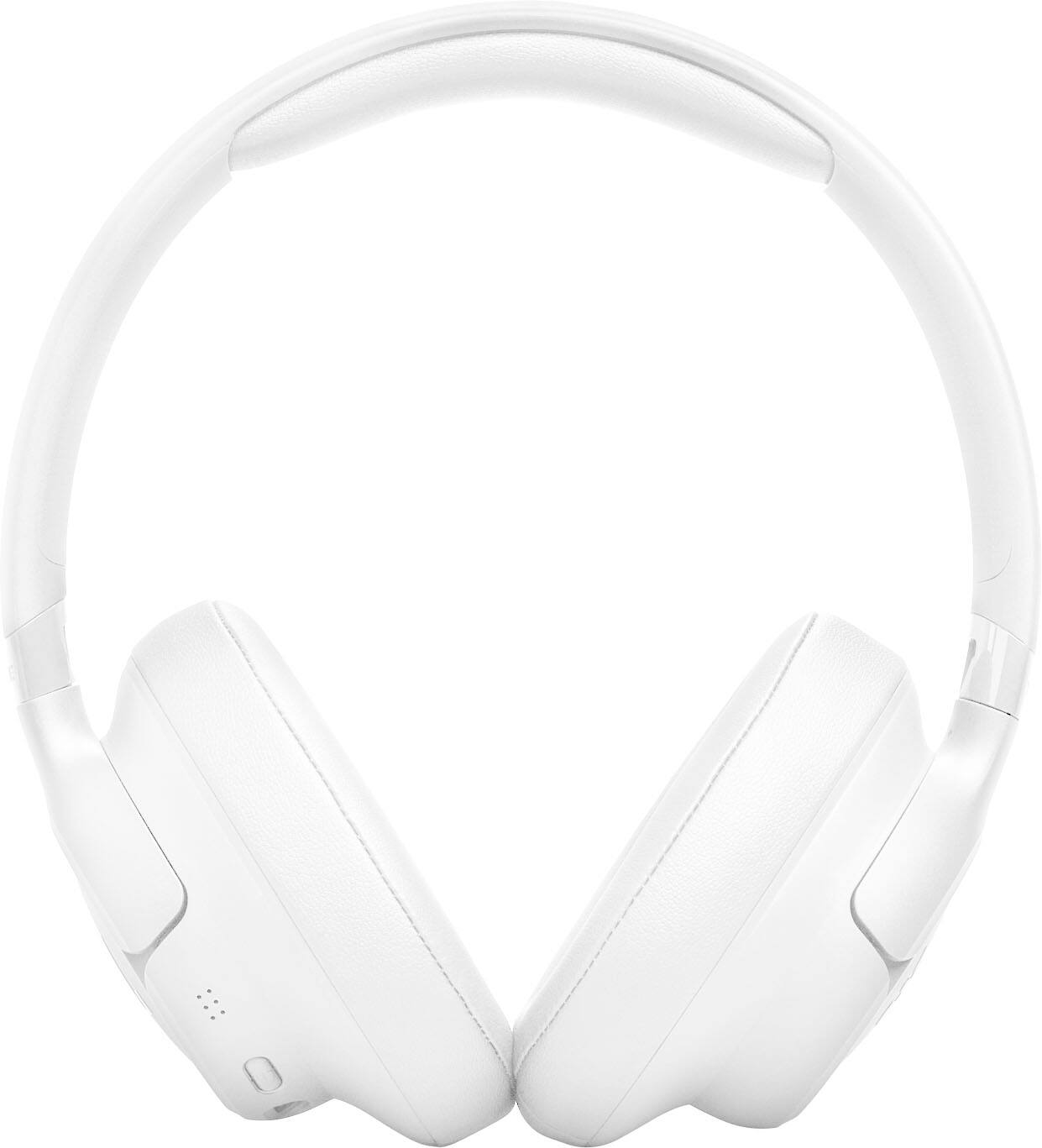 Angle. JBL - Tune 730BT - Wireless Bluetooth over-the-ear headphones - 2026 - White.