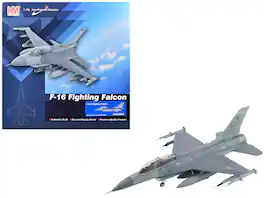 Hobby Master - Lockheed F-16D Fighting Falcon Fighter "85-1572" Edwards Air Force Base 2024 USAF Air Power Series 1/72 - Gray