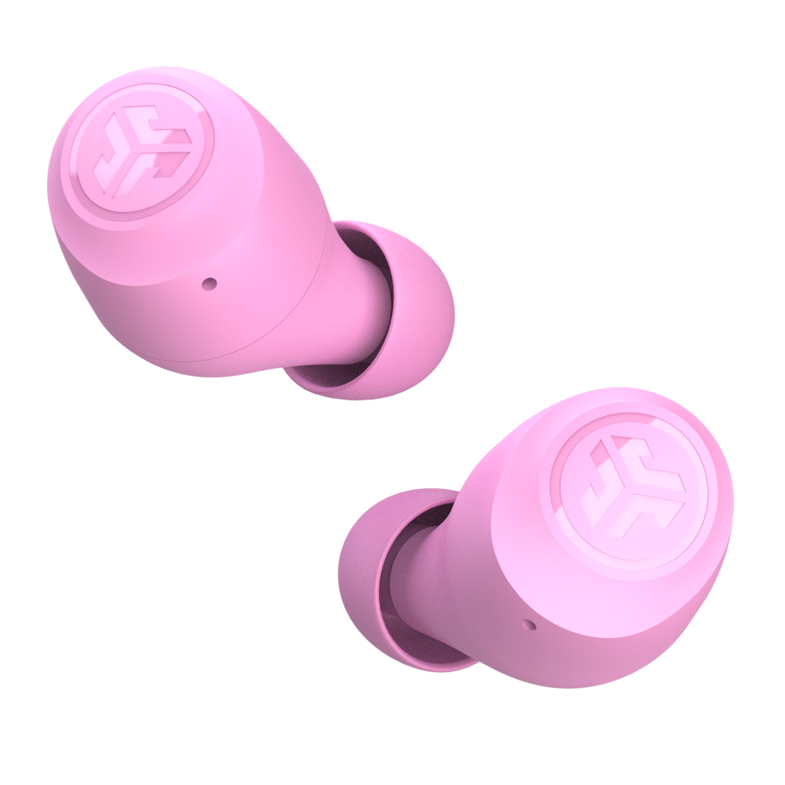Alt View 3. JLab - GO Air POP True Wireless In-Ear Bluetooth Headphones - Pink.