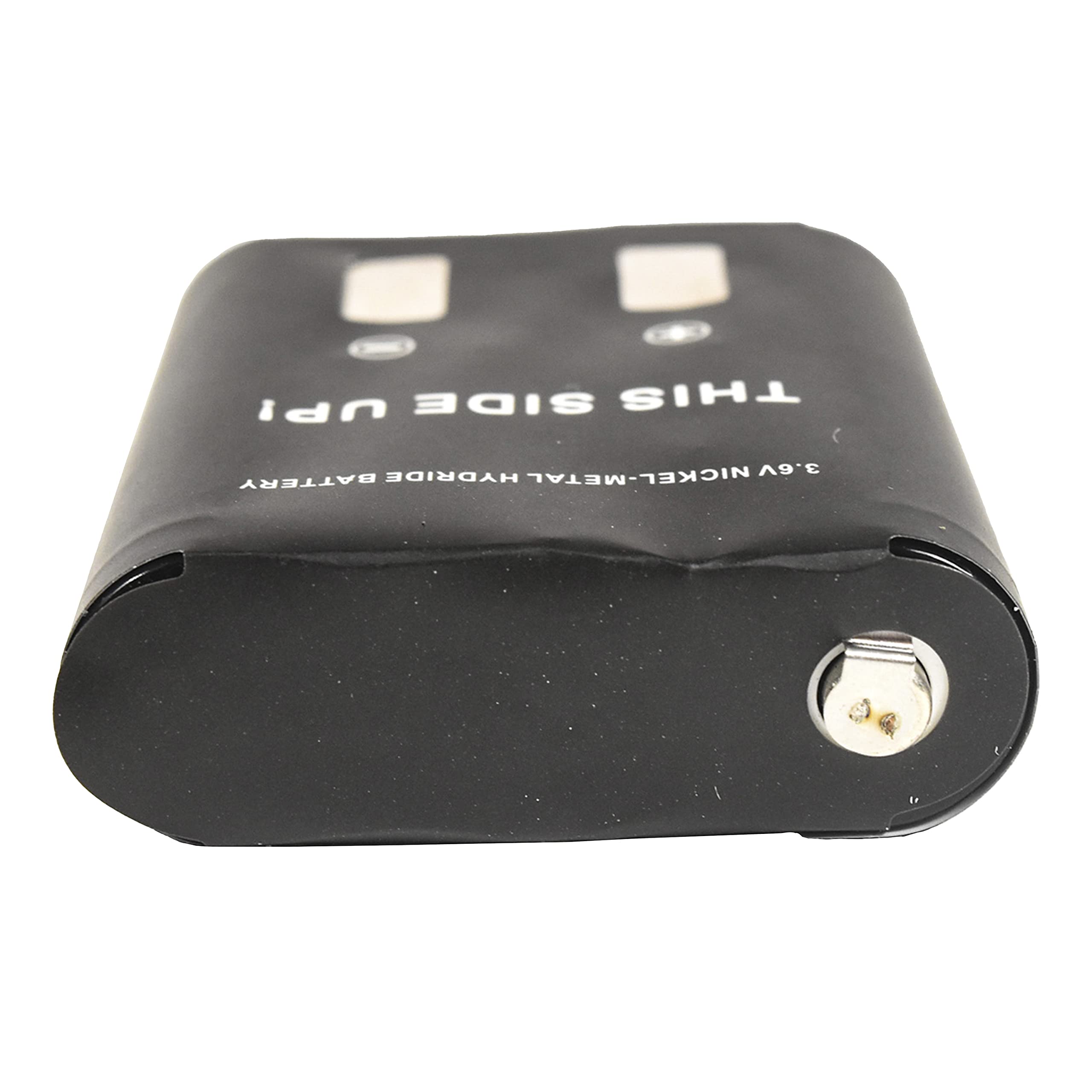THIS SIDE UP

3.6V NICKEL-METAL HYDRADE BATTERY
