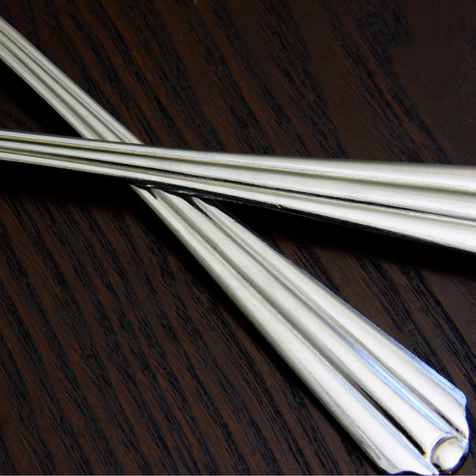 Alt View 1. Gibson - Gibson Montiero 20-Piece Flatware Set - Silver.