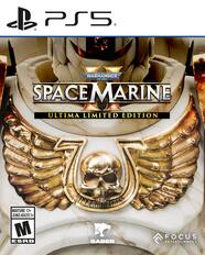 PS5
WARHAMMER 40,000
SPACE MARINE
ULTIMA LIMITED EDITION
MATURE 17+
JEUNES ADULTES 17+
ESRB
SABER ENTERTAINMENT
FOCUS ENTERTAINMENT