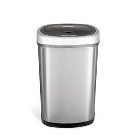 Nine Stars - Rectangular Motion Sensor Trash Can 13.2 Gallon