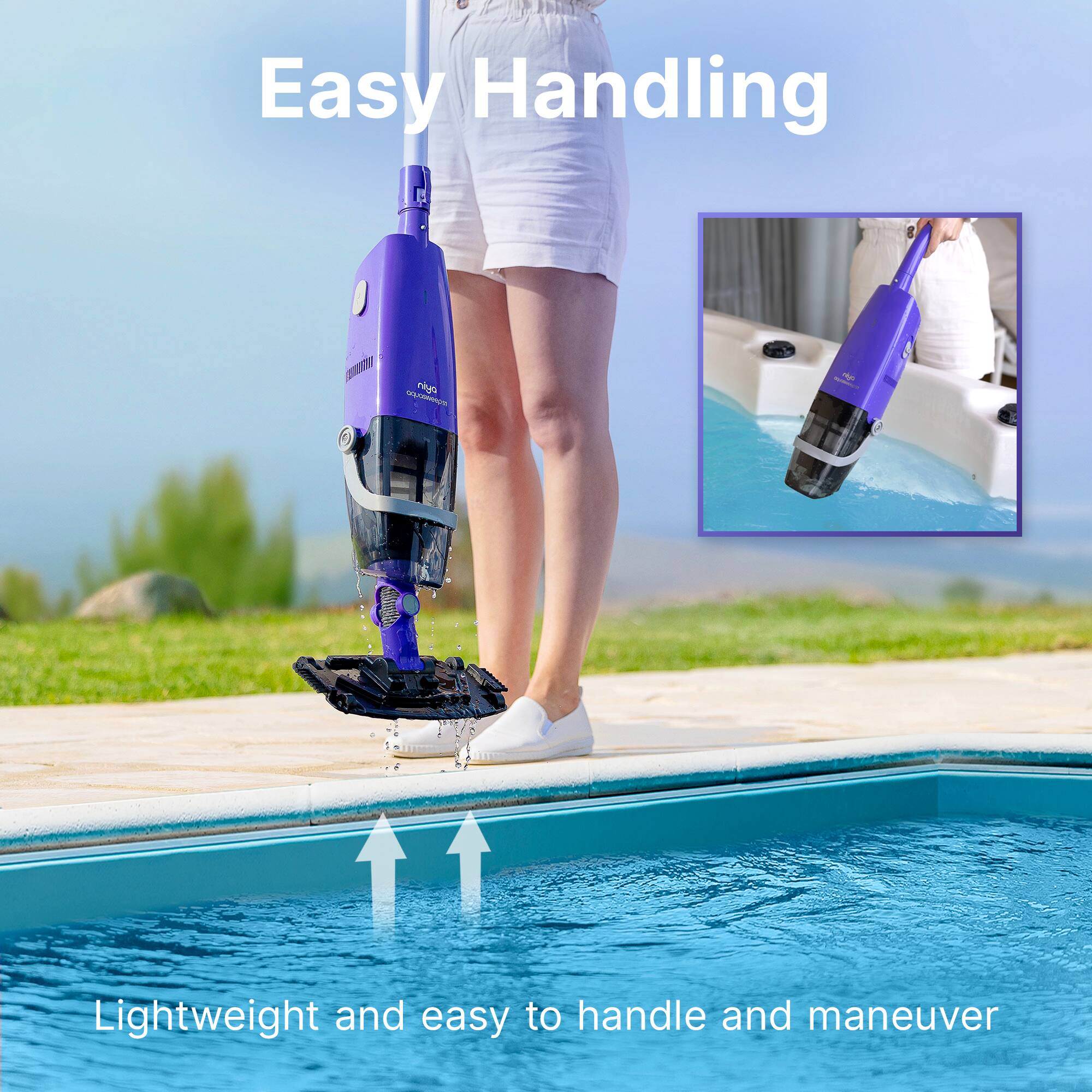 Easy Handling: Lightweight and easy to handle and maneuver.