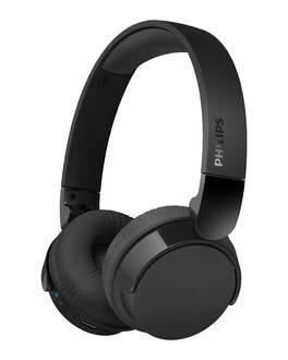 Philips - Bluetooth On Ear Headphones For Calls, Video, And Daily Listening With Dynamic Bass (H3209) - Black