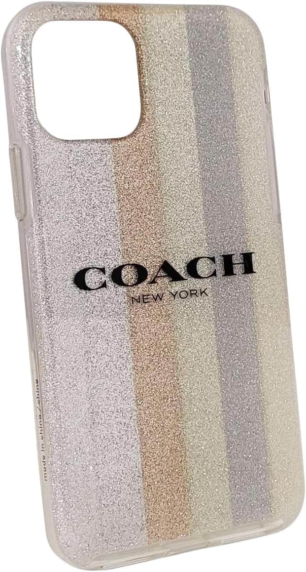 Coach Protective Case for iPhone 11 Pro | Color: Neutral Silver