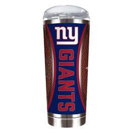 Great American Products - New York Giants 18oz. Roadie Game Ball Tumbler - Brown