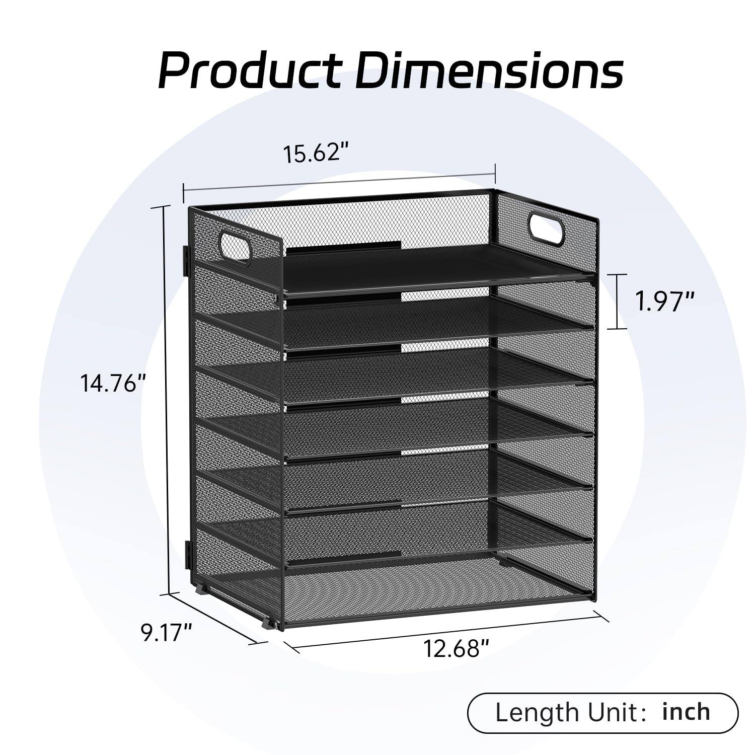 Product Dimensions  
15.62" x 1.97" x 14.76" x 9.17" x 12.68"  
Length Unit: inch