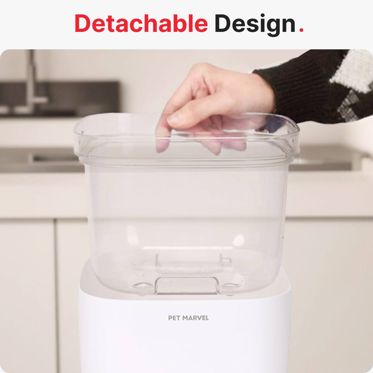 Detachable Design.

PET MARVEL