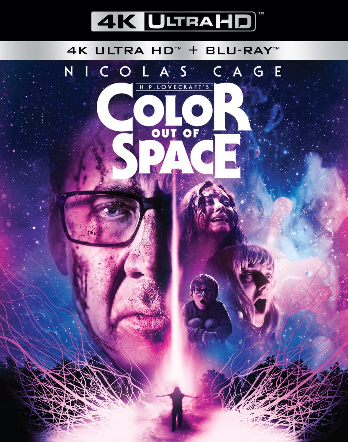 Front. Color Out of Space   - 4K Blu-Ray.
