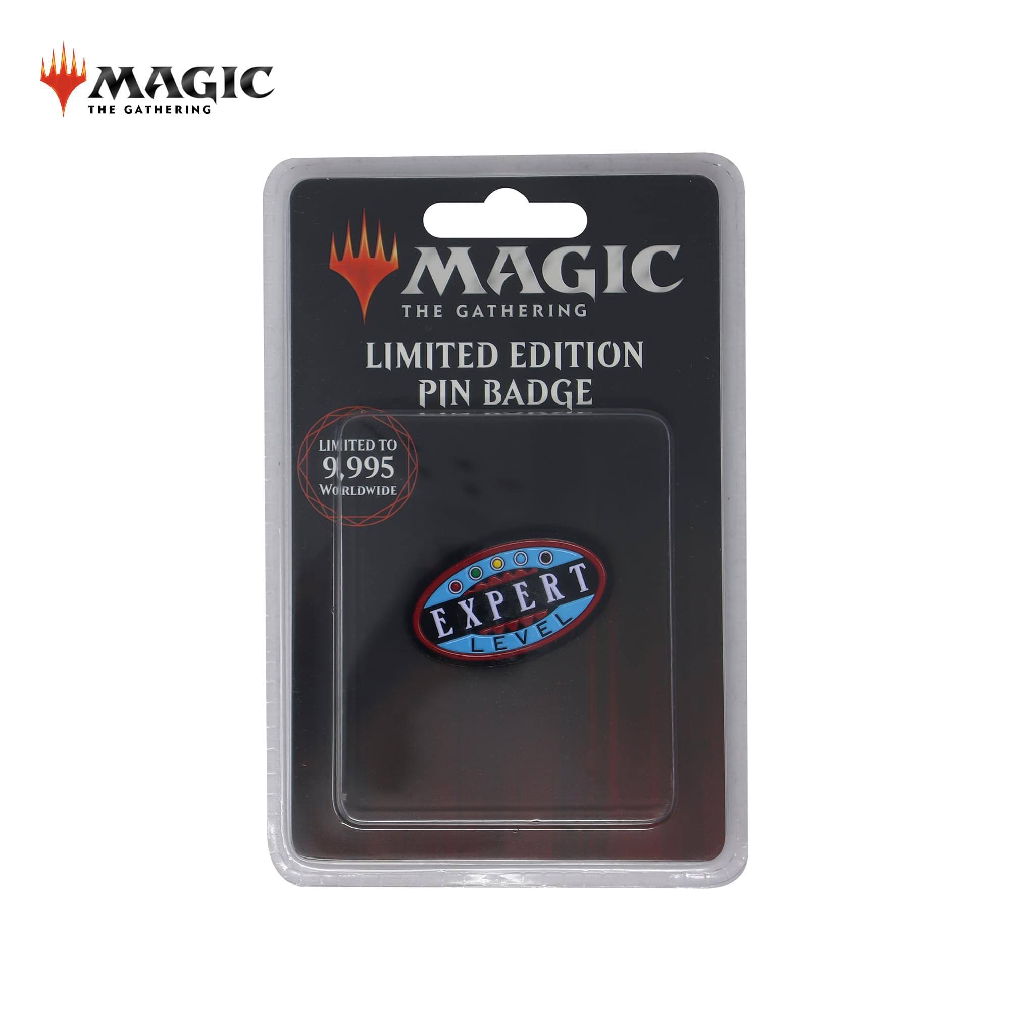 MAGIC THE GATHERING LIMITED EDITION PIN BADGE LIMITED TO 9,995 WORLDWIDE EXPERT LEVEL