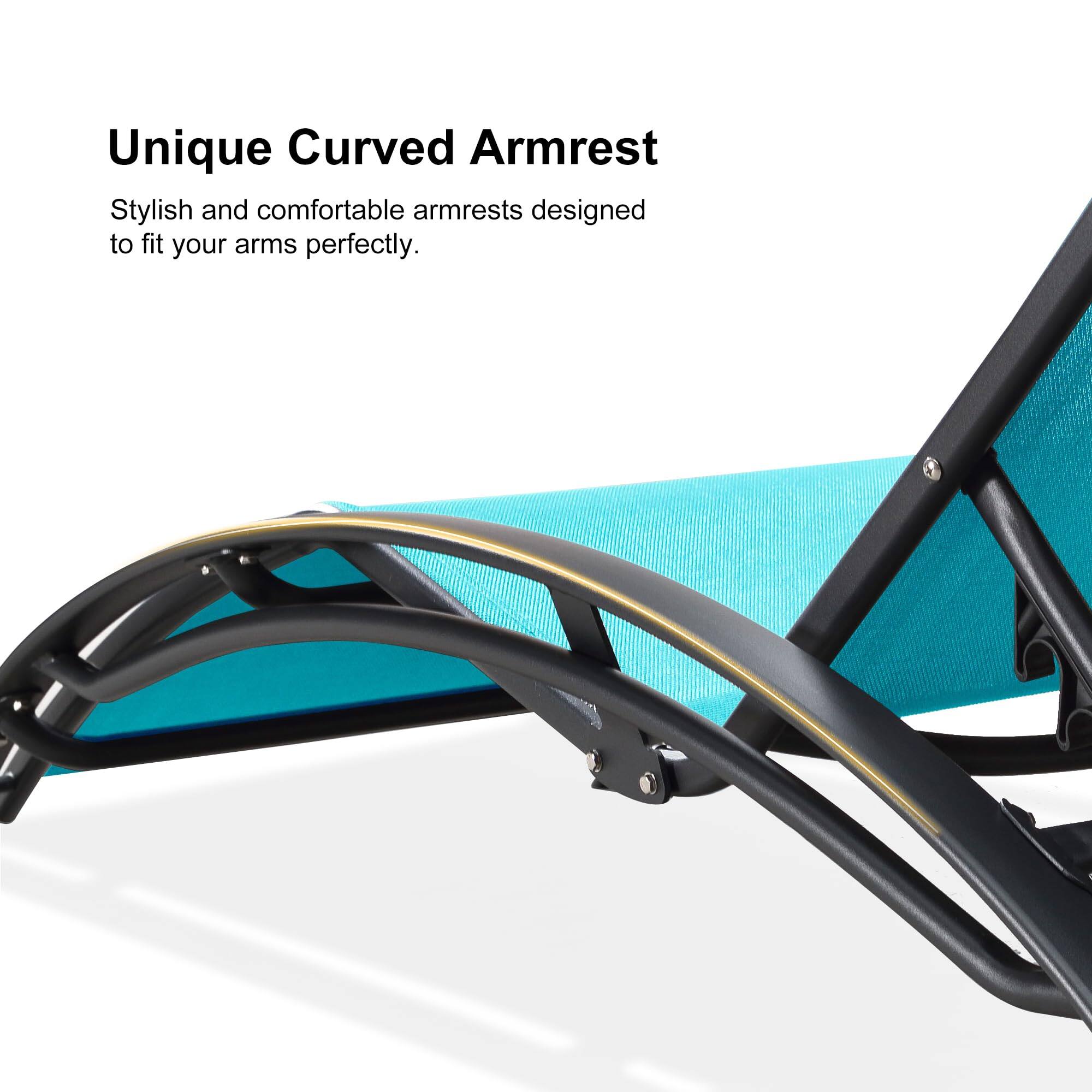 Unique Curved Armrest

Stylish and comfortable armrests designed to fit your arms perfectly.