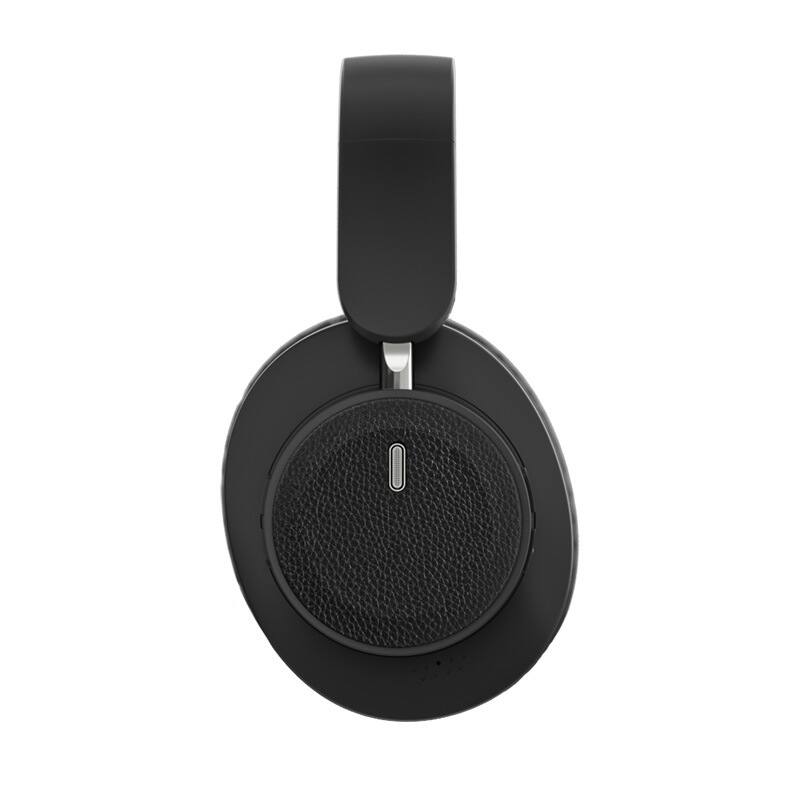 Alt View 4. Cluzine - Wireless Stereo Gaming Headphones, Foldable On-Ear Headset for Gaming Music and Calls - Black.