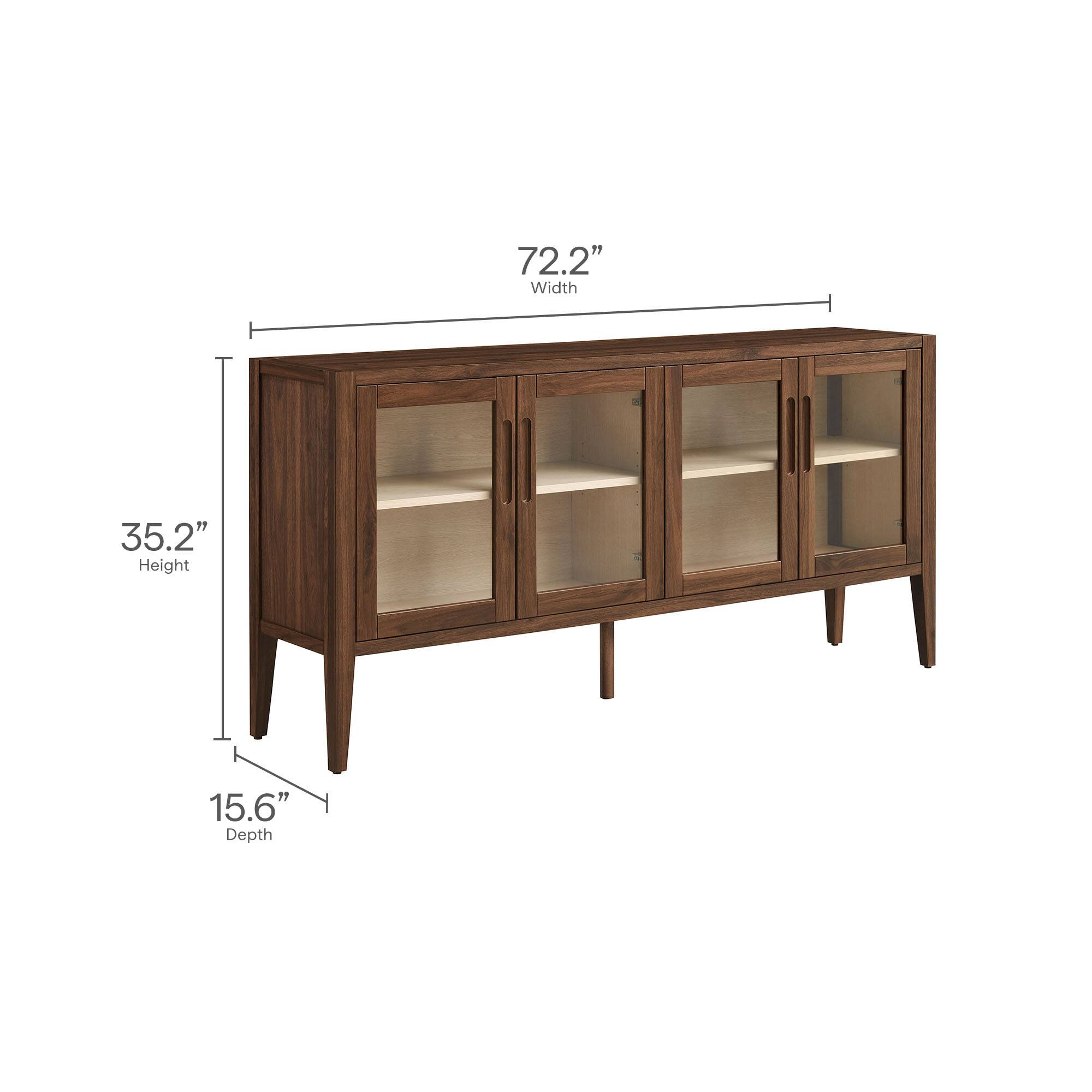 72.2" Width  
35.2" Height  
15.6" Depth