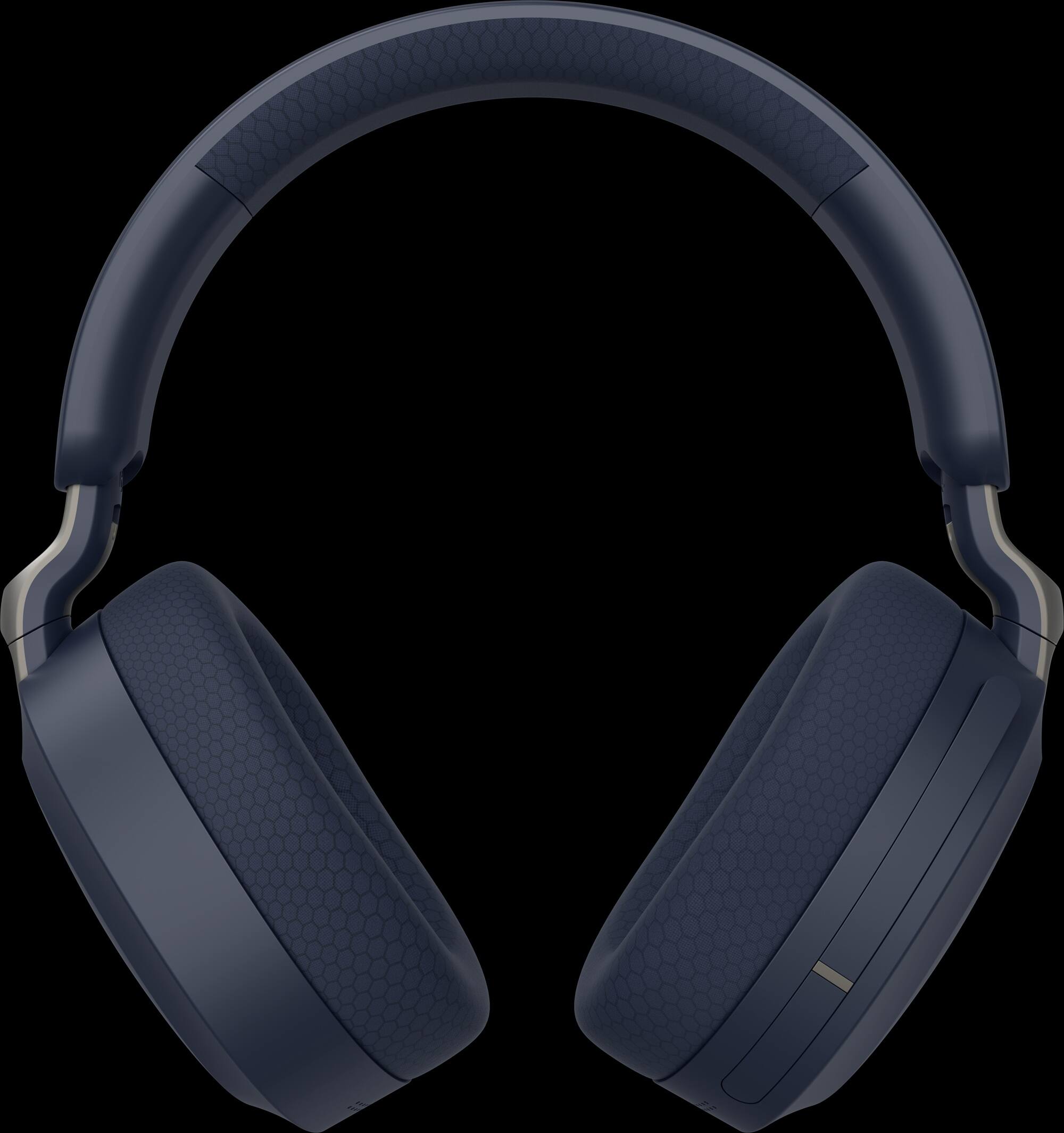 Front. MSI - MSI MAESTRO 500 W NAVY Wireless Bluetooth Over-the-Ear Headphones with 3.5mm Wired Option - Navy - Navy.