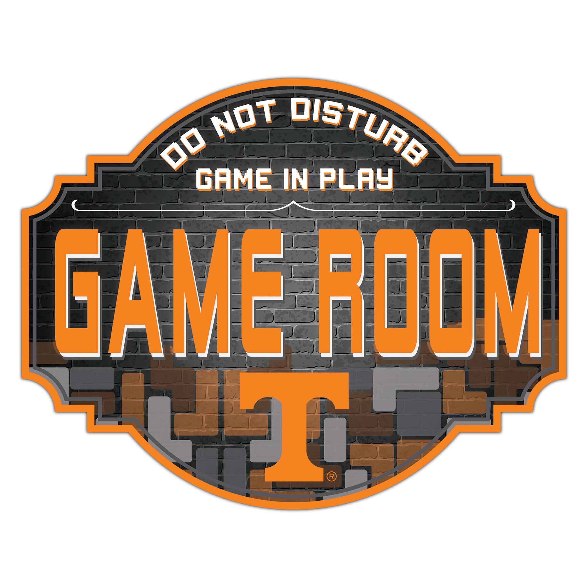Tennessee Volunteers 12'' Game Room Tavern Sign
