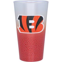 The Memory Company - Cincinnati Bengals 16oz. Crackle Pint Glass - Multicolor