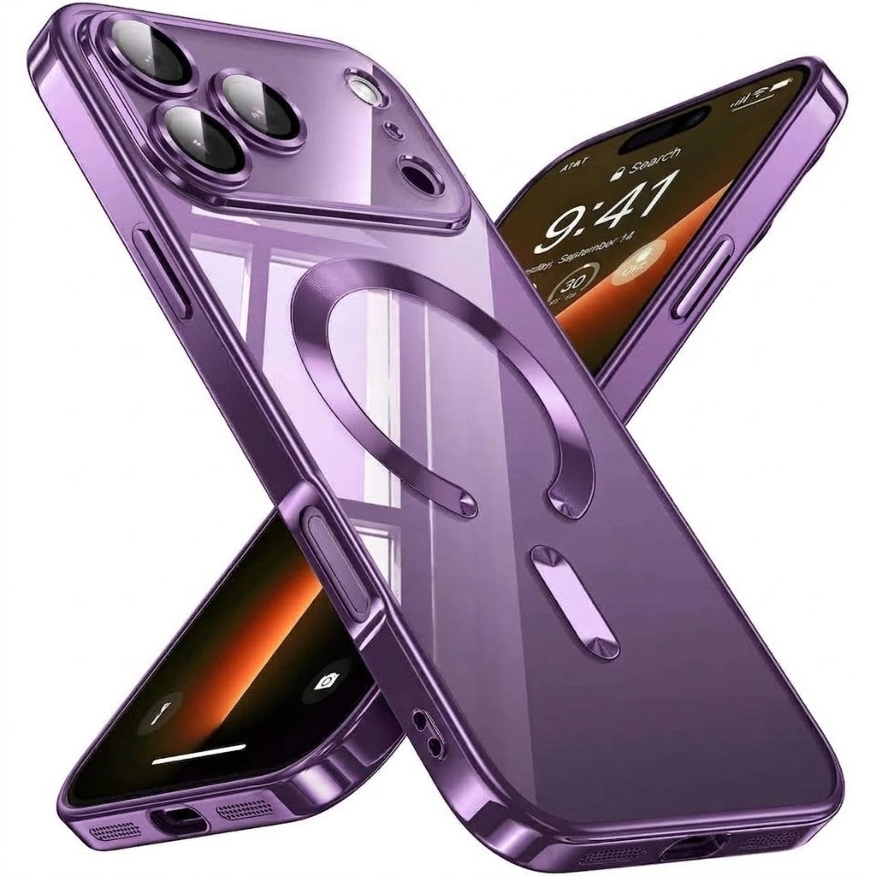 Kitcheniva - Rugged Shockproof Protective Case For iPhone 18 Pro - Purple