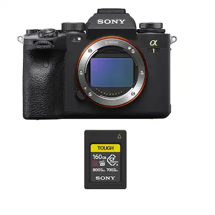 SONY E-mount α1
TOUGH 160GB CF V express G 400 A
800 MBs 700 MBs
SONY