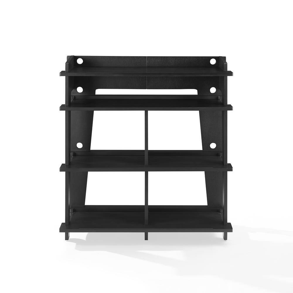 Alt View 1. Crosley Furniture - Soho Record Storage Console - Black.