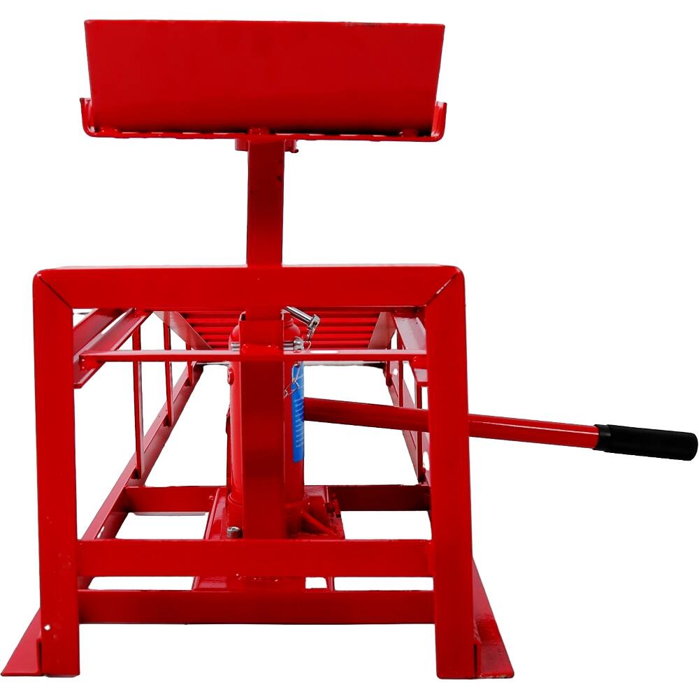 Alt View 6. Ropilly - 5 Ton Heavy Duty Truck Service Ramps Automotive Lift Repair Frame Adjustable Height Garage Lift 2 Pack.