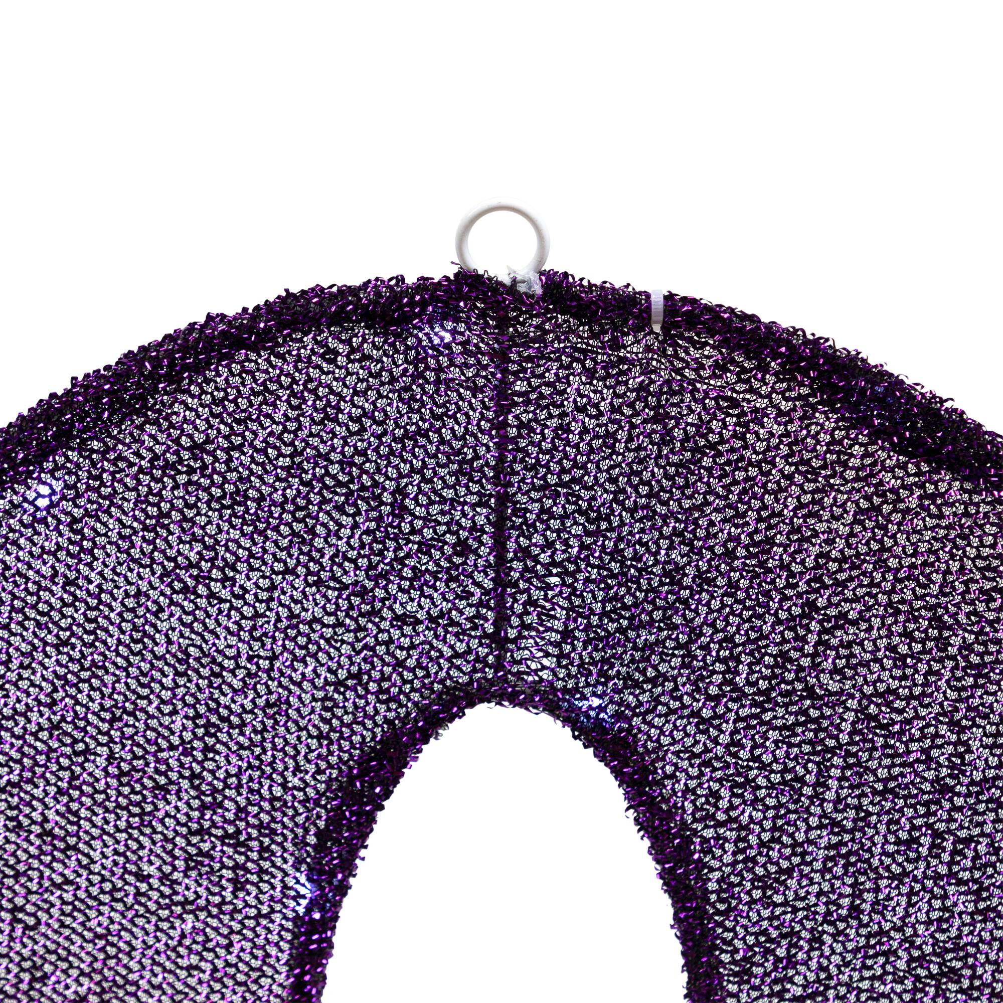 Alt View 7. Northlight - LED Lighted Tinsel BOO Outdoor Halloween Sign Decoration - 50" - Clear Lights - Green.