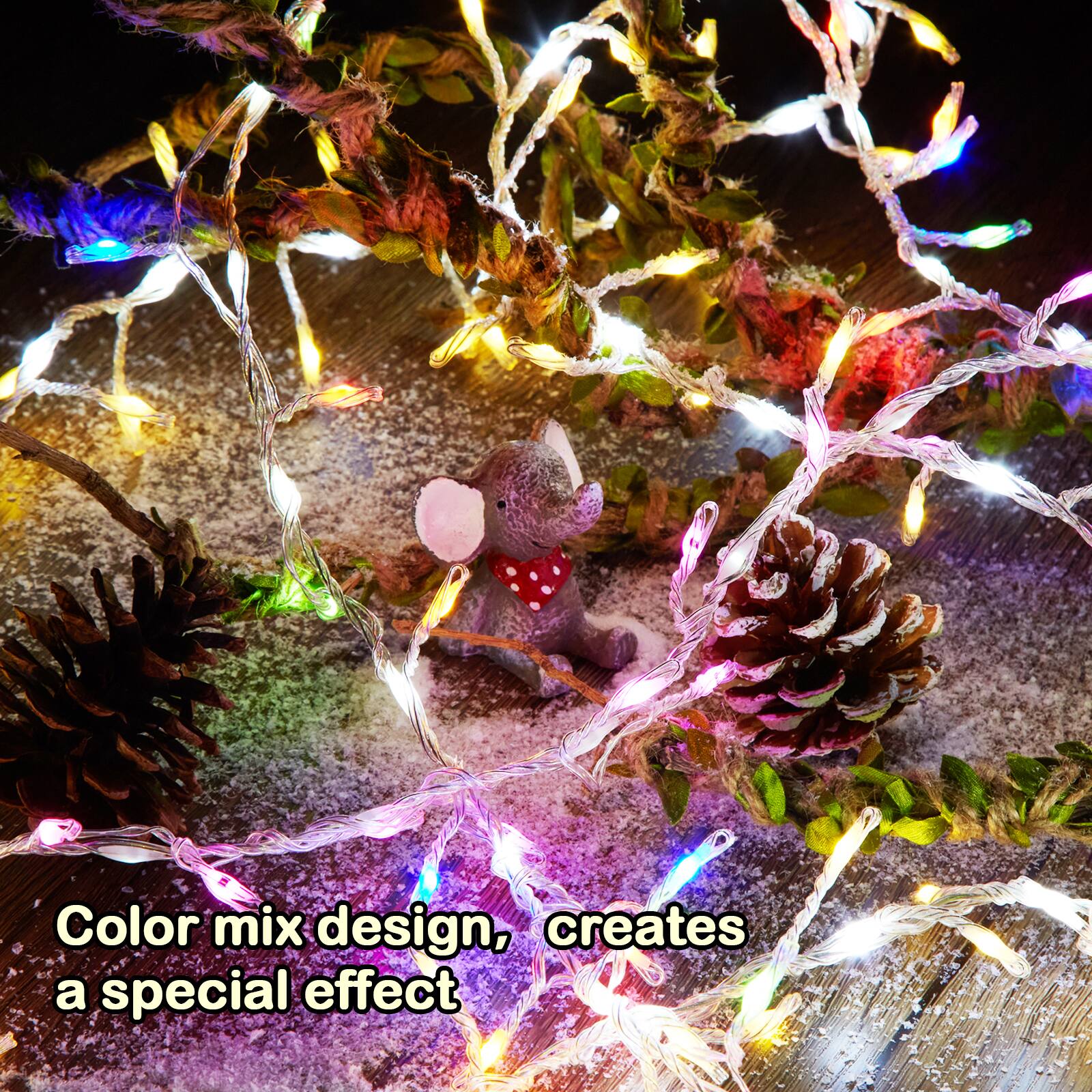 Color mix design, creates a special effect