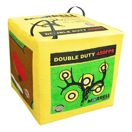 MORRELL DOUBLE DUTY 450FPS CROSSBOW BOW APPROVED COMPOUND TARGETS