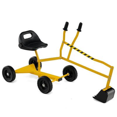 Resenkos Kids Sandbox Toy Digger with 2 Handed Controls & Flexible ...